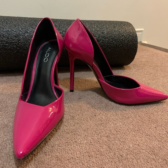 NEW ALDO BERRY PUNCH STILETTOS - Picture 7 of 11